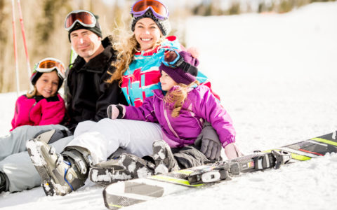 Family Snow Skiing