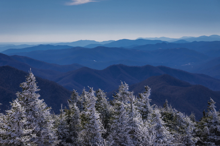 Smoky Mountains in Winter